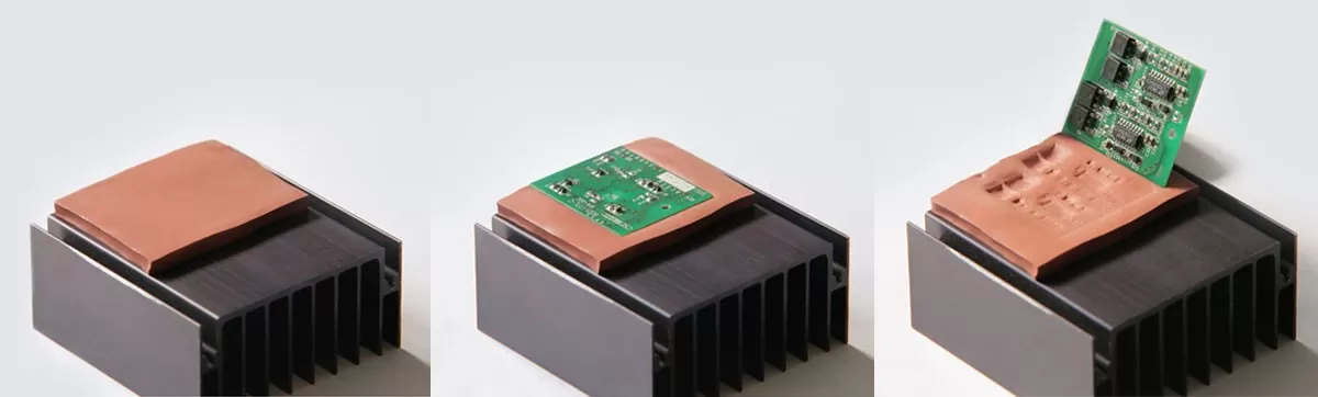 Теплопроводящие электроизоляционные высокоэластичные гелевые листовые материалы НОМАКОН™ КПТД-2М
