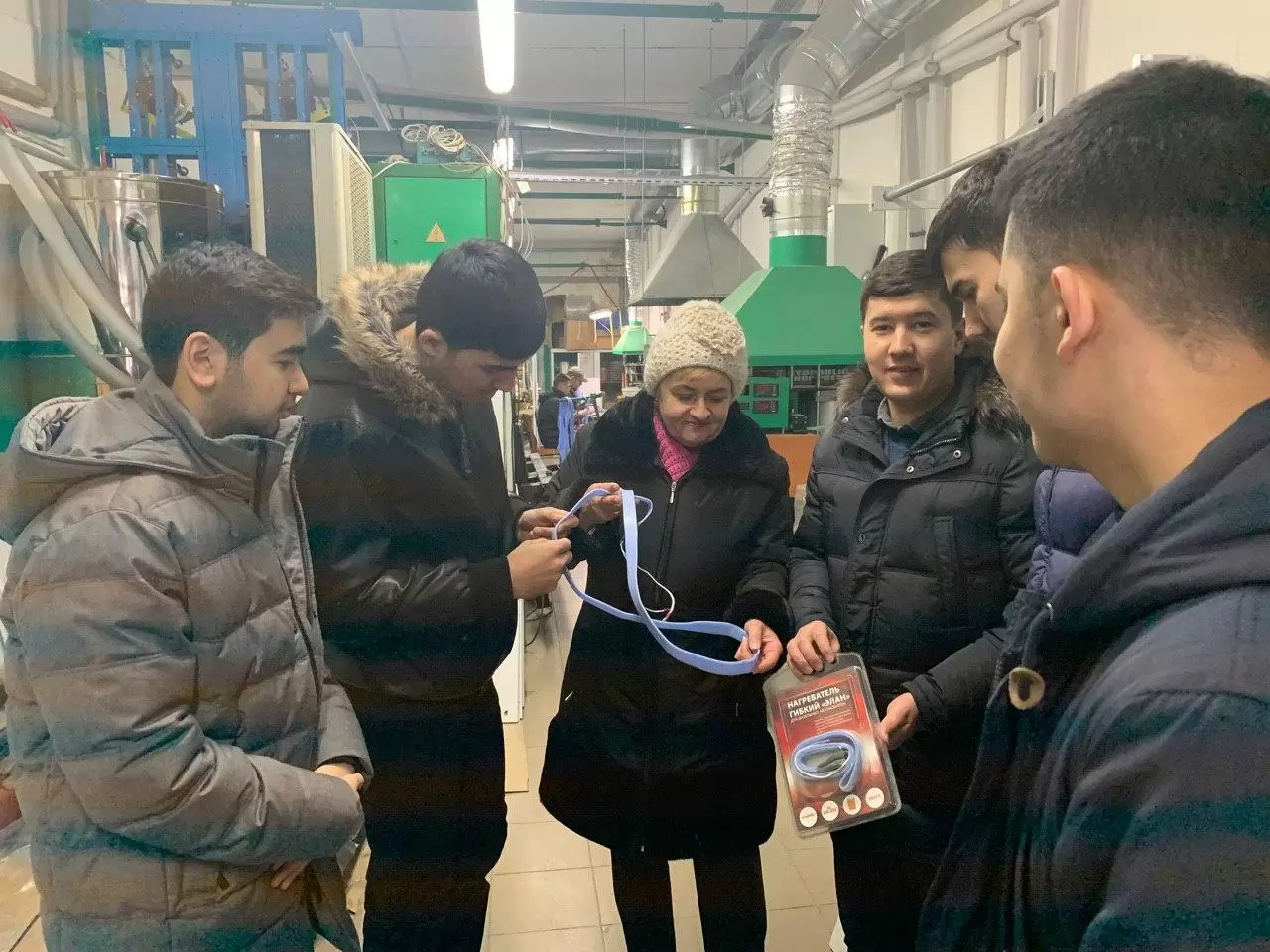 Foreign students "Customs" at the production of ODO "NOMAKON"