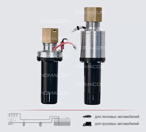 Heated fuel intake nozzles NTP-200, NTP-300